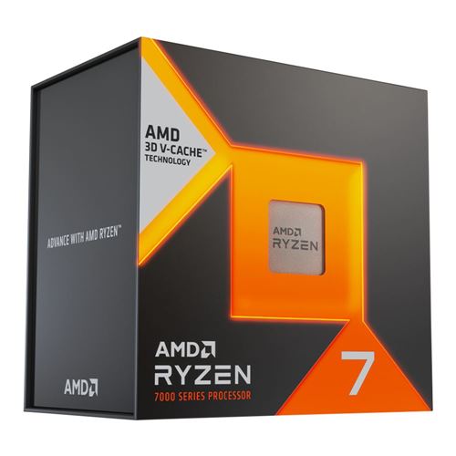 AMD Ryzen 7 7800X3D - Raphael AM5 de 8 núcleos a 4,2 GHz - (Sin Disipador)